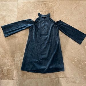 BCBG Max Faux Suede dress